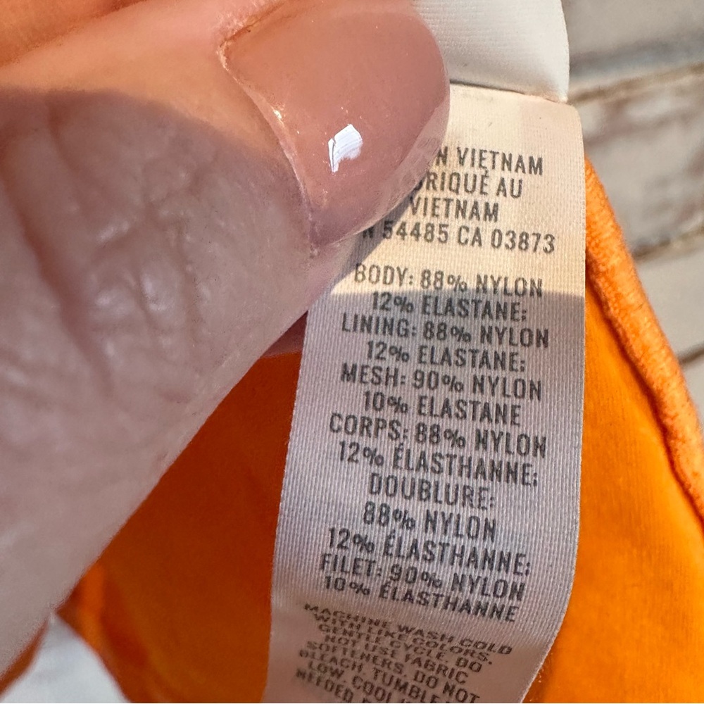 Aerie Offline Orange Low Key Dress Skort - Picture 5 of 6